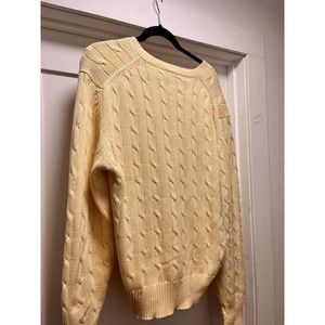Vintage Norsport Yellow Cable knit Sweater